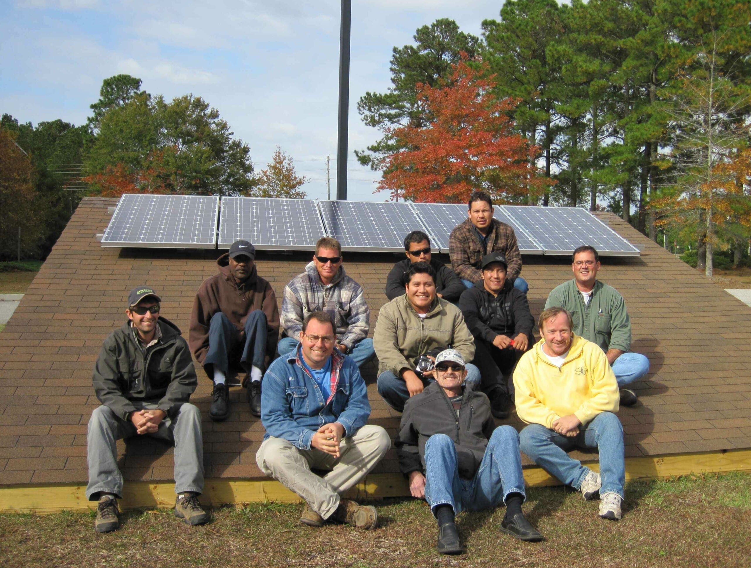 Brunswick Community College Celebrates Success with Solar Installer Class