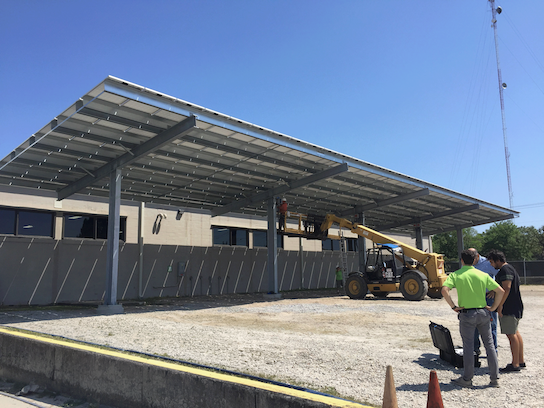 Solar Carports and Canopies for Carolina Businesses